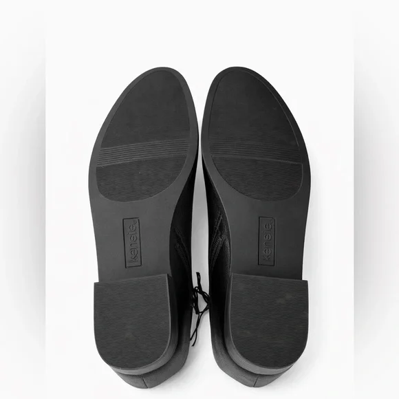 Kensie Sammy Black Ankle Boots Women’s 10M New Side Zip Close - Picture 4 of 6